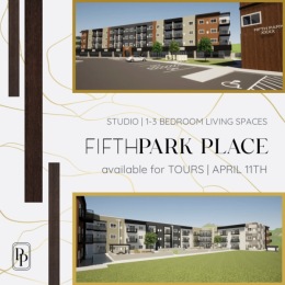 a graphic showing images of the property with text overlays