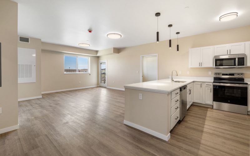 kitchen with ample counter space