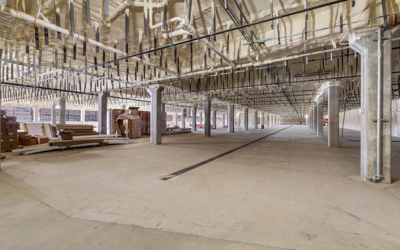 spacious building